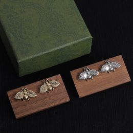 Boucles d'oreilles de créateur Gglies Boucles d'oreilles en diamant en diamant bijoux pour femmes à la mode avec des boucles d'oreilles en abeilles
