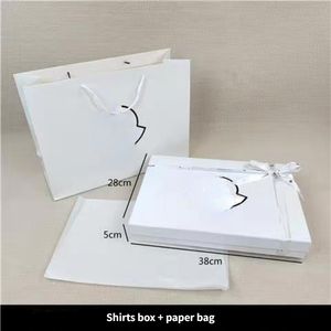 Diseñador Envoltorios para regalos M Camisas Sudaderas con capucha Caja de regalo Caja de embalaje Bolsas de papel Cinta Papel de seda Pxx