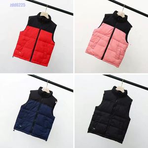 Ontwerper Gilet Kids North Jackets Down Coat Vesten Top Heat Waistcoat Design voor baby bodywarmer puffer de gezicht jas vrouw uit het kader van de mode winter mouwloze 2023