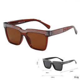 Óculos de designer incrustados com strass grande moldura quadrada óculos de sol UV400 lentes protetoras óculos de sol óculos óculos para homens mulheres