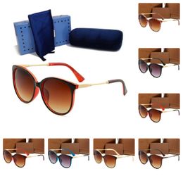 Verres de créateurs hommes Luxury Lunettes de soleil Femme Loyaux de couleur Gafas de Sol Femmes Black Sunglasses multi-couleurs Sunnes Full Frame Faf07 H4