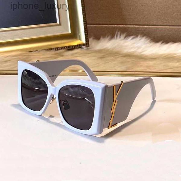 Diseñador Glasses Summer de mujeres para hombre polarizado con ronda y cara grande 2023 Nuevas gafas de sol de artefactos de maquillaje UV Fashion Fashion