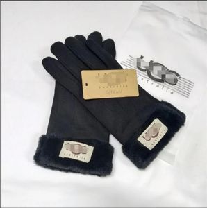 Дизайнерские перчатки, роскошные женские перчатки из овечьей шерсти, мужские варежки с пятью пальцами, водонепроницаемые перчатки для верховой езды, бархатные термофитнес, мотоциклетные мужские перчатки