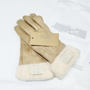 Designer handschoenen heren dames handschoenen winter vijf vingers handschoen gratis Cashmere gants motion handschoenen van hoge kwaliteit Warme waterdichte handschoenen Outdoor Hoge kwaliteit cadeau AAAA