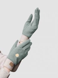 Guantes de diseño para hombre cinco gants guantes de invierno frío oveja manoschuhe portero guante caja guante invierno lana mujer hombre negro guantes calentados guante de calor