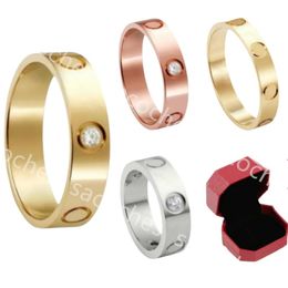 Designer Ringen Vrouwen Liefde Luxe Gouden Ring voor Mannen Diamond Moissanite Sterling Ring Zilveren Sieraden Schroef Paar G34a #