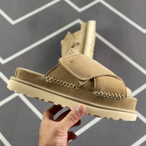 Diseñador Goldenstar Black Beige Clog Slipper Boston Boston Sandal Sandals Cross Cross Mujeres Tasman Otoño Mostaza Casta de invierno Casta de invierno 35-45