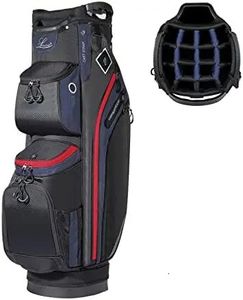 Designer golftassen voor heren dames Golfclubs Lichtgewicht cartbag 14-weg organisator Divider Top volledige lengte met koeler Luxe