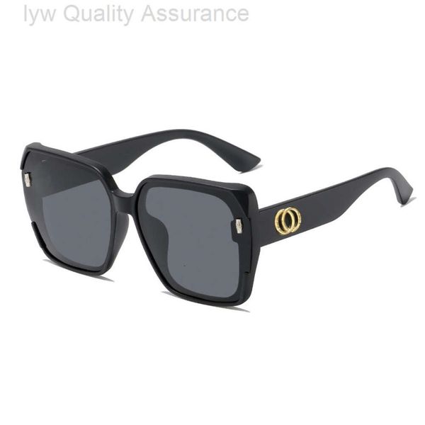 Diseñador Gucchi Gafas de sol 2023 Nuevas gafas de sol g Familia Gafas de sol polarizadas Protección UV para mujer Marco grande Pantalla Cara Pequeña Solo conducción