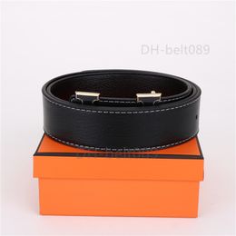 Diseñador H Cinturón para mujer Diseñadores de alta calidad Diseñadores de cuero Cinturones marrones negros Mujeres Casadas Cinturones Castas de Diseno con caja de regalo
