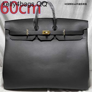 Designer HAC 60 cm en cuir authentique 10a fait à la main à grande capacité de voyages en cuir dominateur sac pour hommes