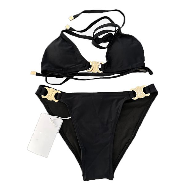 Designer Halter Bikini Sexy Push Up Soutien-gorge Mode Slip Costume Pour Dames Mode Plage Surf Maillot De Bain Bikini