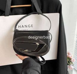 Designer Handtas Deisel Bag Dingdang Dames 2023 Portable Underarm Silver One Shoulder Crossbody Fashion Fallow