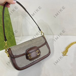 Designer sac à main Horsebit série 1955 bâton français sac sac de selle mode sac à main luxe sac à main chaîne en cuir sac à bandoulière