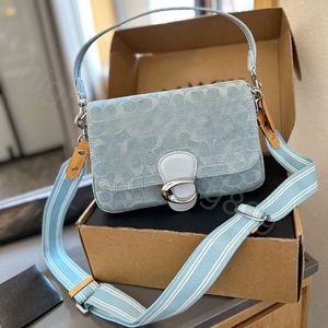 Sac à main de créateur Femmes Hommes Sac de taille de luxe Sac à bandoulière Sac à bandoulière de mode célèbre Classique Chambray Denim Fanny Pack sac à main Sac à bandoulière