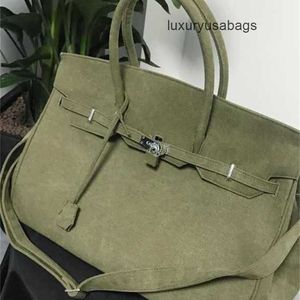 Designer handtassen mode 50 cm bakken zakken canvas 45 cm/50 cm Frans leger groen en zwart non-readymade unisex ontwerper handb wn-9wb1