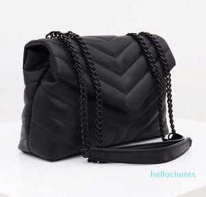 Sacs à main de styliste en forme de cuir véritable matelassé pour femmes, sac à bandoulière avec chaîne, sac à rabat de haute qualité, plusieurs couleurs au choix