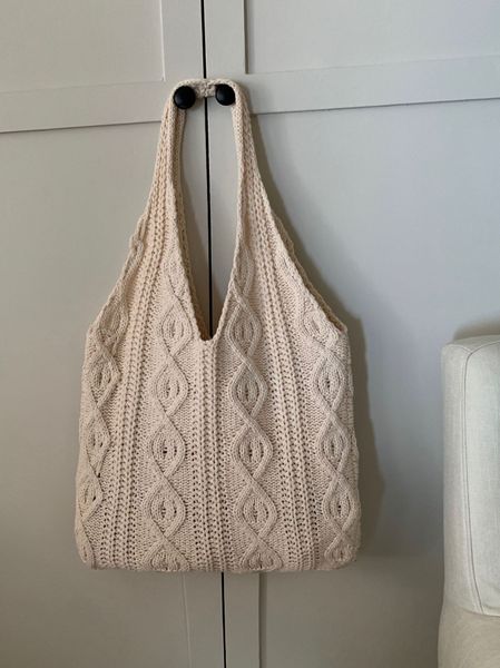 Sacs à main de créateurs Été Nouveaux sacs de plage tissés à la main vintage Laine Tricot évider Sacs fourre-tout multi-couleurs Zig Zag Modèle Sac à main Sac à main fourre-tout de mode pour femmes