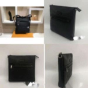 Bolsos de diseñador Top Hombres Mujeres Mensajero Negro Pequeño PVC Casual Hombro Cuero x Bolsa Tricolor