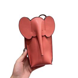 Designer sacs à main femmes éléphant poche sac à provisions sacs à bandoulière en cuir noir rose pois vert glaçure jaune Tan sac à main en cuir