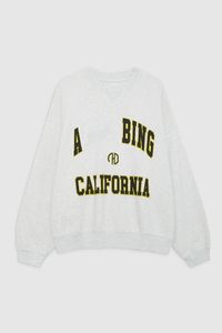 Designer Harvey Hoodies Femmes Grey Fleep Sweater Bing Bing Print Cotton Loose Pullover Abshirts Brand Women Hoodie 3068