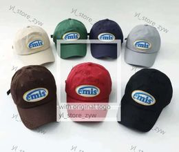 Designer Hat Ball Caps Corée de niche coréenne Emis Fashion Hat Chanson colorée Zhiya Même écran solaire d'été Baseball de haute qualité