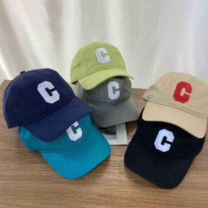 Sombrero de diseñador Gorras de bola Carta de verano Bordado Béisbol Unisex Hip Hop Color sólido Algodón Sombreros para el sol Moda Calle al aire libre Cas309e