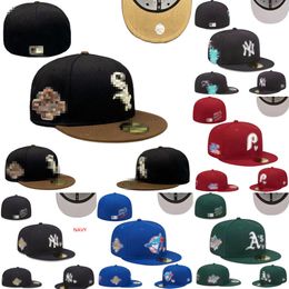 Chapeau de designer Baseball Ajusté Chapeaux Classique Pour Hommes Femmes Casquette Mode Hip Hop Sport Hommes Plein Fermé Design Casquettes taille 7-8