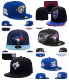 Designer Hat Blue Jays Baseball Caps Men Women Hip Hop Hat Bones Aba Reta Gorras Rap gemonteerde hoeden A1