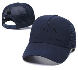 Designer Hoed Merk Letter Baseball Caps Italië AX voor Heren Dames Hoeden Ingericht Street Fashion Strand Zon Sport Balpet 16 Kleur Verstelbaar A5