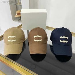 Designer Hat Casquette Celins Hatcorrect -versie van CE Baseball Cap vrouwelijke lente en zomer zonnebrandhow duck tong cap Brown