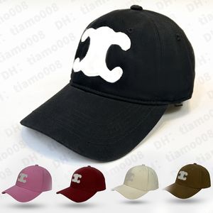 Chapeau de designer CELLNE Baseball Summer Sunshade décontracté Triomphe A réglable E dans Coton broderie CELLINS CAP pour les hommes femmes