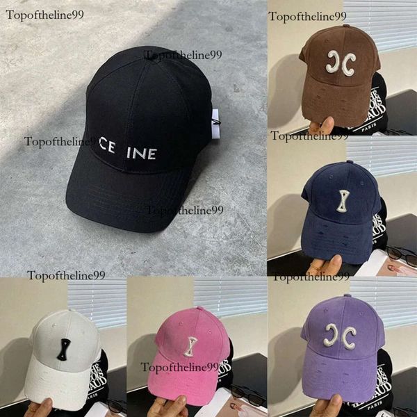 Chapeau de créateur coloré Curlywig Baseball Cap mode homme pour femmes