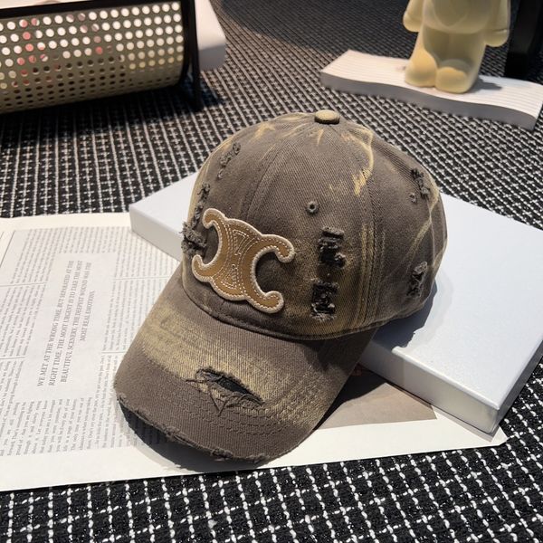 Chapeau de créateur brodé de baseball décontracté Cap