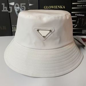 Designer hoed mode zwarte driehoek emmer hoeden metalen email modeheren cap milieuvriendelijk re nylon cap voor mannen modieuze PJ006 c23