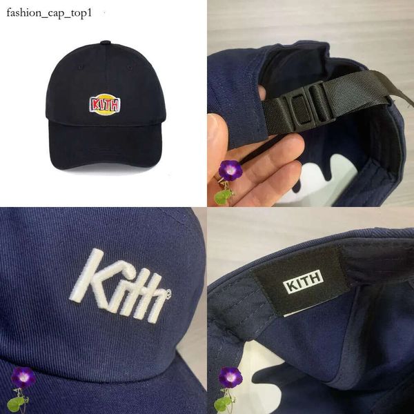 Designer Hat Fashion Brand Kith Hat Caps Ball Hiphop Street Kith Baseball Lettre storty broderie étanche du chapeau étanche