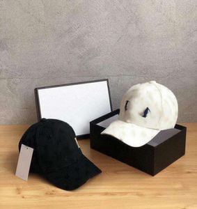 Chapeau de créateur flocage coton lettre pleine impression soleil ombrage couple casquette de baseball broderie polyvalent tendance chapeau LPG57510565