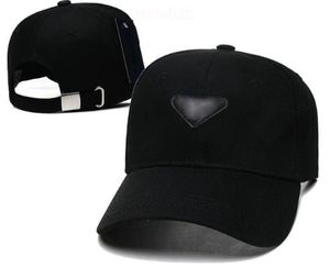 Designer Hat Letter Baseball Caps Luxury Prad Casquette voor mannen dames Itali￫ Hoeden straat gemonteerd straat mode Sun Sport Ball Cap merk Verstelbare maat A24