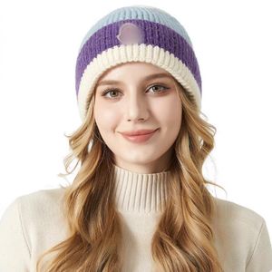 Sombrero de diseñador Gorros de punto para hombre y mujer Gorro deportivo térmico de cachemira de invierno