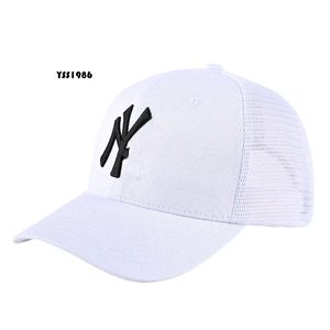 Chapeau de créateur Hommes Femmes Capmen Fashion Design Cap Baseball Team Bucket Lettre Unisexe Lettre NY Bonnets 48 Couleurs N-47