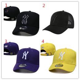 Дизайнерская шляпа, мужская шляпа, модная женская бейсболка, встроенные шляпы с надписью Ny, летний солнцезащитный козырек Snapback, спортивная вышивка, роскошная регулируемая шляпа N61