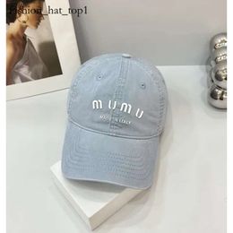 Chapeau de créateur Miui Miui Baseball Hat Ins Luxe Mode Soft Top Canard Langue Chapeau Parasol et Crème Solaire Chapeau Femmes Voyage Loisirs Hommes Jeunesse À La Mode 5596