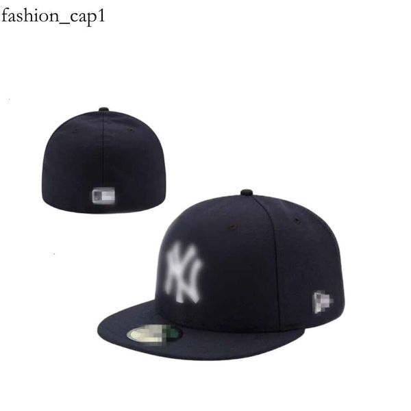 Chapeau de créateur Mlb Hat Ny Chapeau de qualité supérieure Designer Casquettes ajustées de luxe Chapeaux de taille de lettre Casquettes de baseball Chapeau à visière plate multiple pour hommes femmes Chapeau de seau ajusté entièrement fermé 29