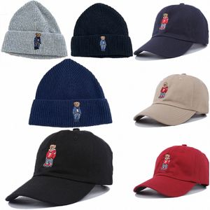 Designer Hat Polo Beanie Caps Ours Casquette de baseball Hommes Femmes Hip Hop Snapback os Golf visière polo Casquettes Casquette Pas Cher gorras X3lg #