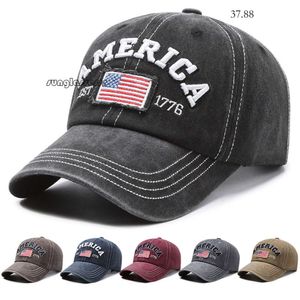 Baseball Cap Lettre de personnalité féminine Broidered Duck Tongue extérieure de voyage pour hommes Materifice de lavage d'eau Sunshade Baseball Hat