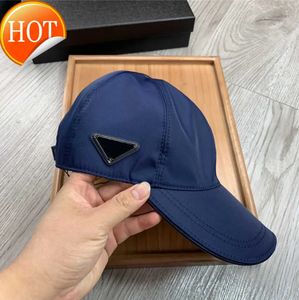 Designer Chapeaux Mode Casquettes De Baseball Noir Et Bleu Unisexe Classique Lettres Designers Casquettes Chapeaux Lettre logo p Hommes Femmes Bucket Hat