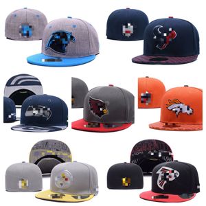 Chapeaux de créateurs Chapeau ajusté Snapbacks Logo de l'équipe de basket-ball Lettre réglable Casquettes Sports Plein air Broderie Coton Bonnets entièrement fermés Cuir flex Hat Mix Order