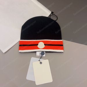 Sombreros de diseñador para hombres Gorro Monclar Gorro de lana Gorros casuales para hombres y mujeres Gorros con pompón de piel sintética cálidos y gruesos Gorros Gorros para mujer Gorros de gorro 23 colores