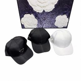 Designer hoeden voor mannen heren cap pure cott geborduurde verstelbare honkbal pet Italiaanse fi driehoek ball cap klassiek casquette hoed gemonteerde hoeden l3t0#