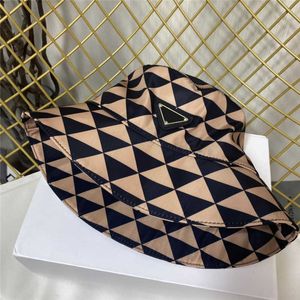 Designer Chapeaux Pour Femme D'été De Luxe Hommes Seau Chapeau De Mode Classique Plaid Motif Femmes Designers Casquettes Bonnets Nylon Casquette Sunhat